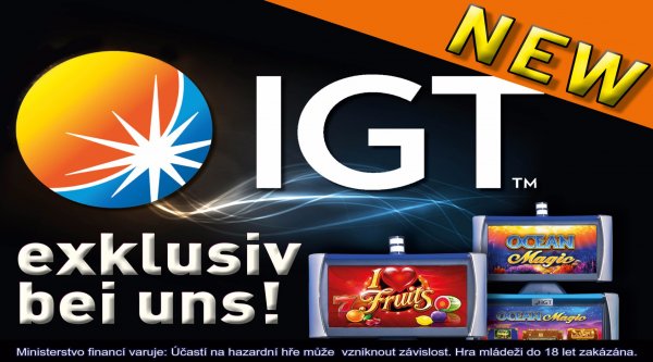 New IGT machines exclusively in ACC!